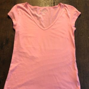 Lily Pulitzer coral cotton tee shirt